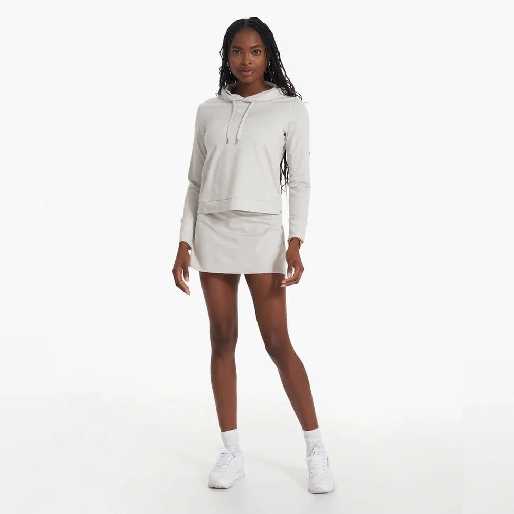 NWT Vuori Halo Essential Hoodie in Salt Heather sz L - Picture 2 of 10